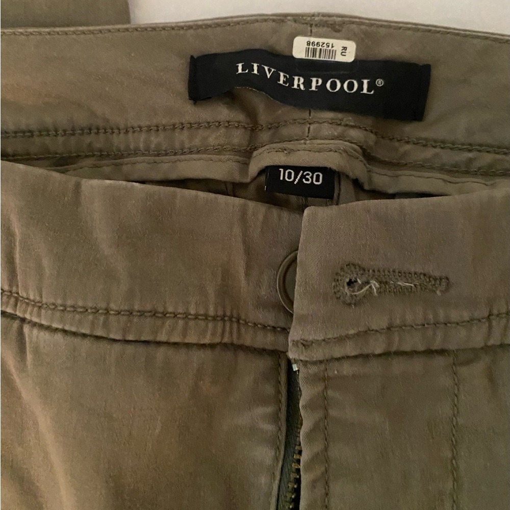 Liverpool Tan Chinos Classic Cotton Blend - Picture 3 of 4